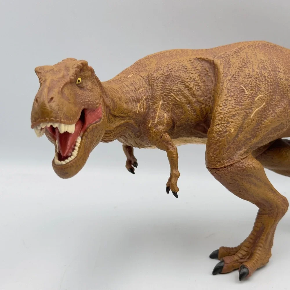 Jurassic World T-Rex Brown Action Figure 2010s 15.5 Inch Dinosaur Toy 956690